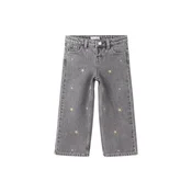 MANGO KIDS Kavbojke NIGHT siv denim