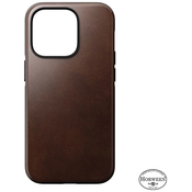 Nomad Modern Leather MagSafe Case, brown - iPhone 14 Pro (NM01225485)