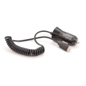 Auto Punjac 2u1 (Type-C + USB slot) crni 1A.