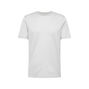 BOSS Majica Tiburt 426, svijetlosiva / bijela