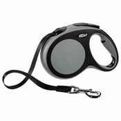 Flexi Povodac New Comfort L Tape 5m - Siva