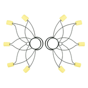 Goreča pahljača Lotus