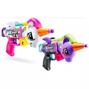 X-SHOT Blastercorn Series 1 Unicorn Blaster (2 pištoli, 32 nabojev)
