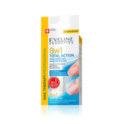 EVELINE Zaštitni lak za nokte Intensive, 8u1, 12ml