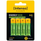 Intenso baterija punjiva AA / HR6, 2700 mAh, blister 4 komada - AA / HR6/2700