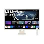 LG 31.5” FHD webOS Smart Monitor | 32SR50F-W