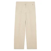 Tommy Hilfiger Pletene hlače UW0UW06631 Kremna Relaxed Fit