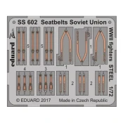 1:72 Seatbelts Soviet Union WWII Fighters - Steel