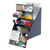 Predstavitveno stojalo Schneider akrilni marker Paint-it 320 4 mm SiS Display 52 kosov mešano