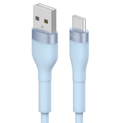 USB-A u USB-C kabel za punjenje i podatkovni Ringke Pastel 12W - 2m - plavi