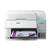 Epson l6376 ecotank, print-scan-copy, color, a4, lan, wi-fi, adf, lcd, duplex print scann, white ( c11cl43404 )