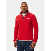 Napapijri Flis T-Dergana NP0A88UZ Rdeča Regular Fit