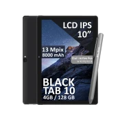 Tablični računalnik BLOW BlackTAB10 4/128GB 4G LTE ovitek pisalo