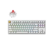 Keychron Keychron J4 QMK/Wireless Mechanical Keyboard/RGB/Hot-Swap/Red/White/KJ4-Q1, (5000115996)