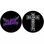 Black Sabbath Purple Logo/Cross Logo Slipmat (Kot novo)
