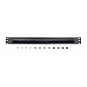 Gembird Vodilo za kable 19, 1U, 19A-BRUSH-02