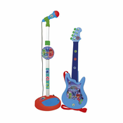 Gitara za Djecu PJ Masks Mikrofon Plava