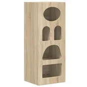 Vidaxl Strani šal ELST Sonoma hrast 40 x 35 x 100,5 cm Konstruiran les