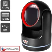 Virtuos CCD 2D bralnik Virtuos HT-861A, stacionarni, USB, črn