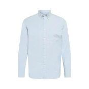 Selected  Noos Regrick Oxford Shirt - Light Blue  Modra