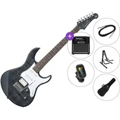 Yamaha Pacifica 212V FM SET 2 Translucent Black Električna kitara