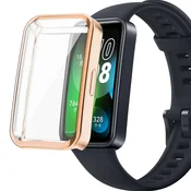 INF Zaščitna torbica za Huawei Band 8/8NFC/9/9NFC PinkGold, (21401942)