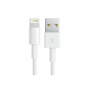Xwave NT USB iPhone 2m kabl,muški,Apple Lightning,bela