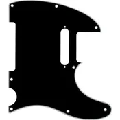 Fender 3-Ply 8-Hole Mount Telecaster Black Pickguard (Kao novo)