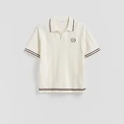 Reserved - Džemper s polo kragnom