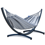 Potenza Stojalo TYTAN + viseča mreža 220x160 CARTAGO, siva, osnovno