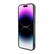 Maska Karl Lagerfeld Hc 3D Multi Logo za iPhone 15 Pro 6.1 crna