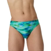 Speedo printed brief green/blue m - uk34