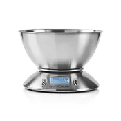 digitalna kuhinjska tehtnica 18310021 5 kg 1 g INOX termometer s časovnikom