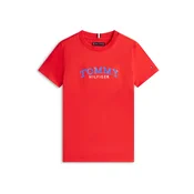 TOMMY HILFIGER Majica kraljevo modra/rdeča/bela