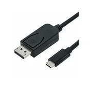ROLINE Roline DisplayPort priključni kabel DisplayPort  vtič\, DisplayPort  vtič 1.00 m črna 11.04.5845  DisplayPort kabel, (20421290)