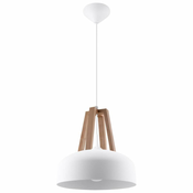 Sollux SL.0388 - Luster na sajli CASCO 1xE27/60W/230V precnik 30 cm