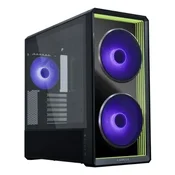 Računalniško ohišje Lian Li LANCOOL 217 INF, ATX, Midi-Tower, ARGB, Kaljeno steklo, črno