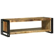 vidaXL Kavna miza 120x50x38 cm Trden grob mangov les