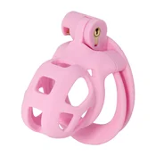 Hidden Desire Extreme Penis Prison Cock Cage X-Short Pink