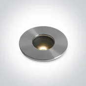 LED TALNA VGRADNA SVETILKA 4,5 W WW IP67 TEMNA SVETLOBA 500mA ALUMINIJASTA DM69068B/W