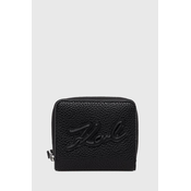 Novčanik Karl Lagerfeld za žene, boja: crna, 245W3235