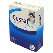 Cestal Plus tablete za žvakanje za pse 2 db