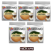 Jacobs Douwe Egberts Tassimo Latte Macchiato Caramel 16 kapsul (8 pijač) škatla 5 paketov