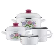 delimano Set Posod Hortensie, 4-Delni