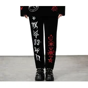 Unisex hlače KILLSTAR - Enthroned Suit - Črna - KSRA008328