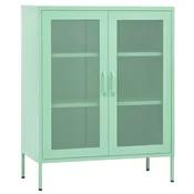 Vidaxl omara za shranjevanje mint zelena 80x35x101,5 cm jeklo