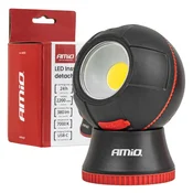 LAMPA AMiO LED COB delovna svetilka 4W 2200mAh - odprinjiva, akumulatorska