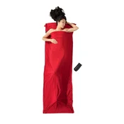 Cocoon Cocoon TravelSheet Rectangular spalna vreča bombaž, rdeča