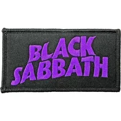 Black Sabbath Wavy Logo Iron-On Patch