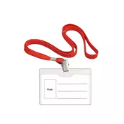 Identifikacijska kartica s trakom 90 x 54 mm 1/1 - FO70704